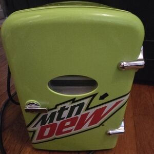 Mountain Dew Mini Fridge